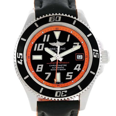 breitling abyss orange|Breitling superocean automatic.